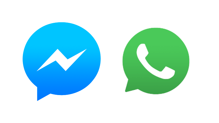 Facebook & WhatsApp Messenger Signet (© Chamäleon)