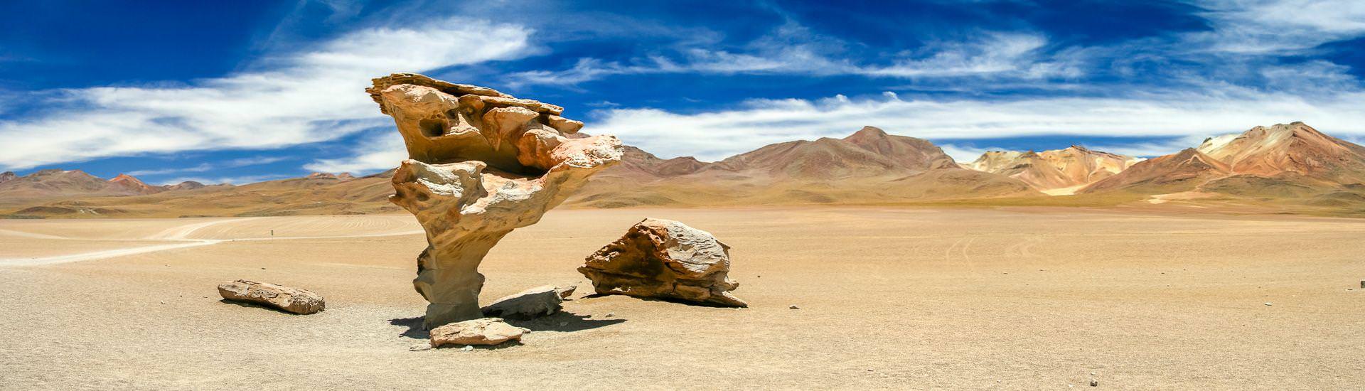 Arbol de Piedra in der Wste Siloli im bolivianischen Altiplano |  Dirk Stamm / Chamleon
