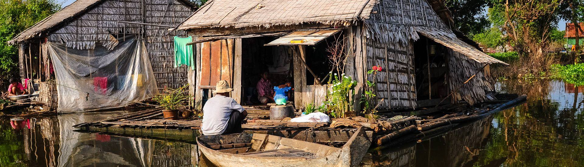 Schwimmendes Dorf am Tonle Sap |  Karin Mellina / Chamleon