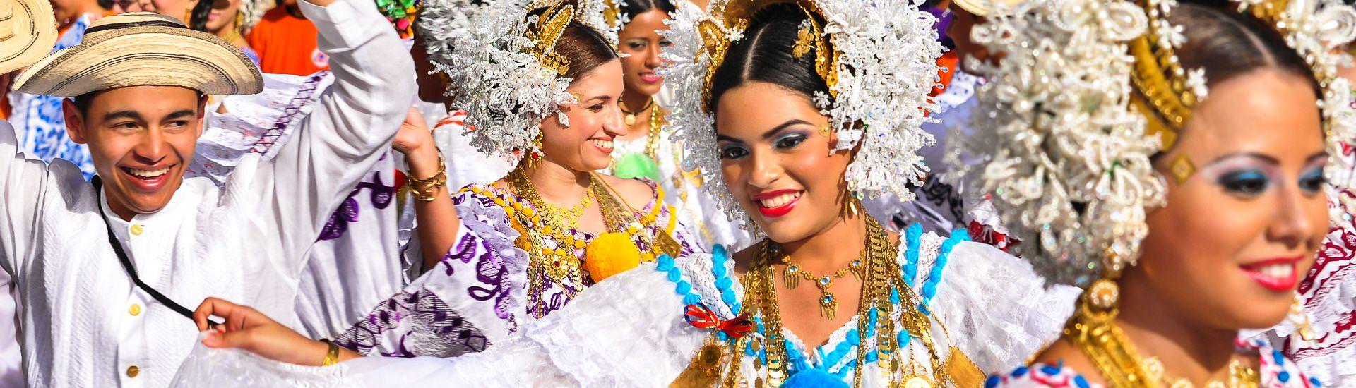 Die frhliche Pollera-Tracht  |  FVA PA / Chamleon