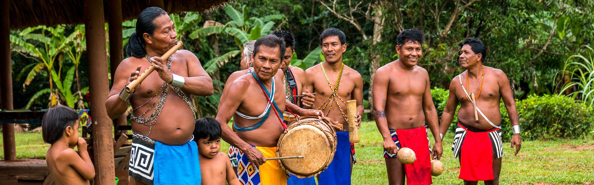 Traditionelle Musik der Embera |  Christian Hergenrther / Chamleon
