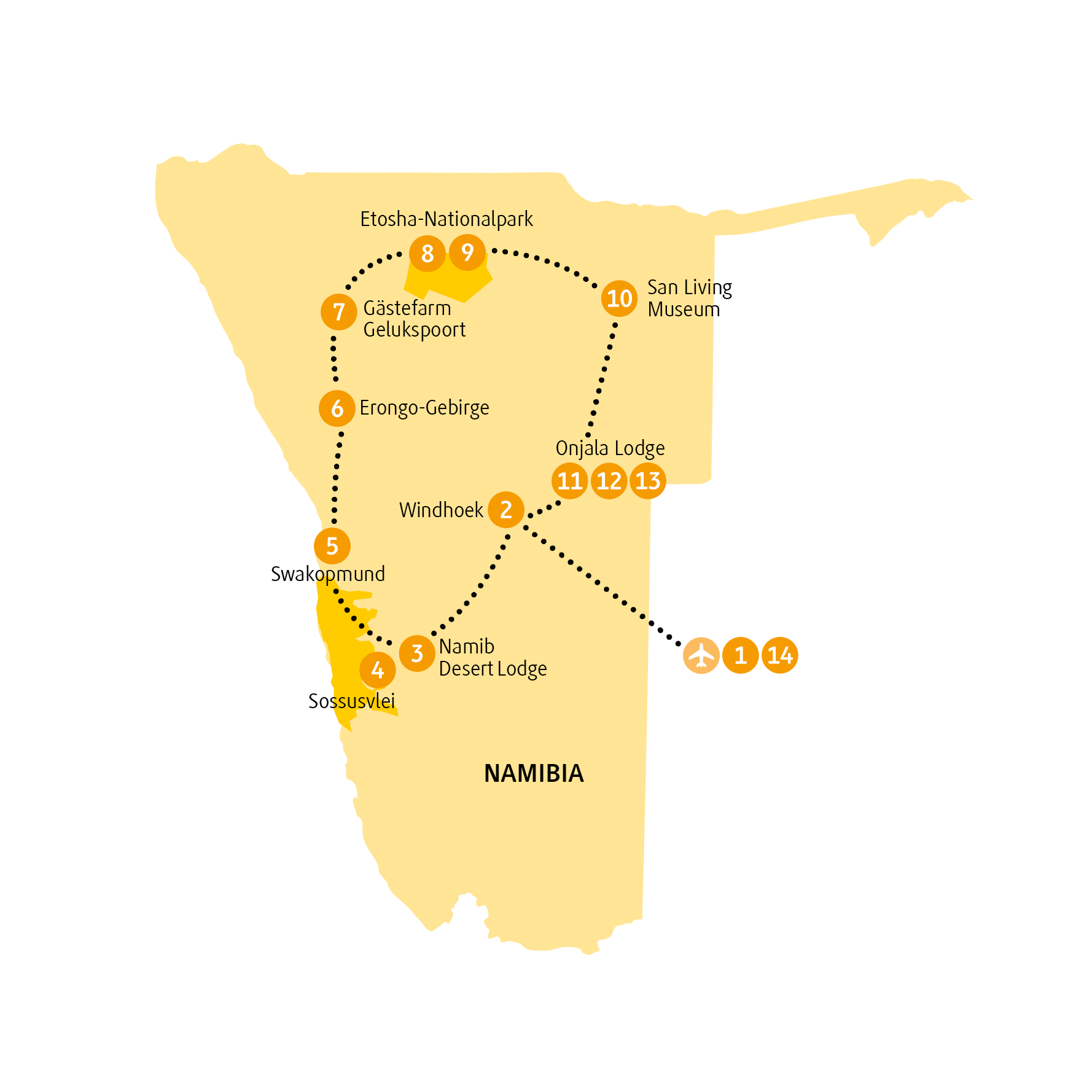  Namibia Sossusvlei Afrika Erlebnis-Reisen