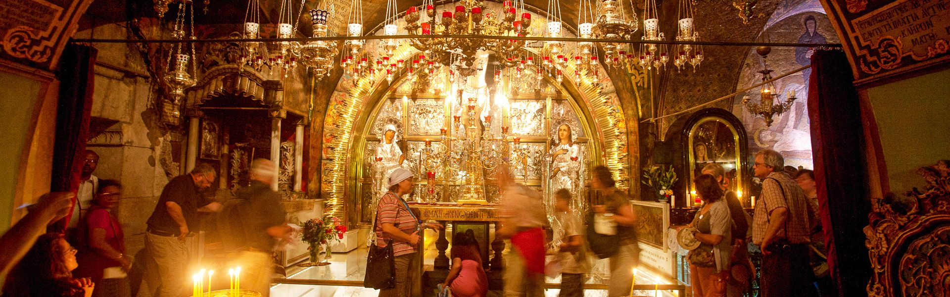 In der Grabeskirche in Jerusalem |  Noam Chen, FVA Israel / Chamleon