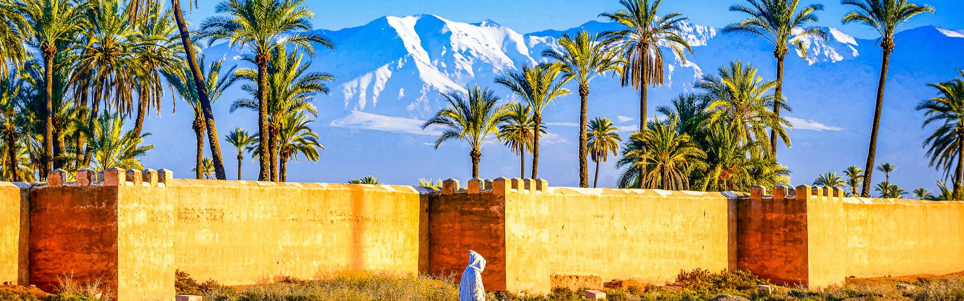 Blick auf das Atlas Gebirge am Rande von Marrakesch |  Johnny Greig, iStockphoto.com / Chamleon