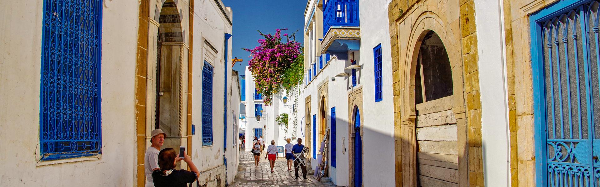 Fotografieren in den Straen von Sidi Bou Said |  Tatiana Chernysheva, Pixabay / Chamleon