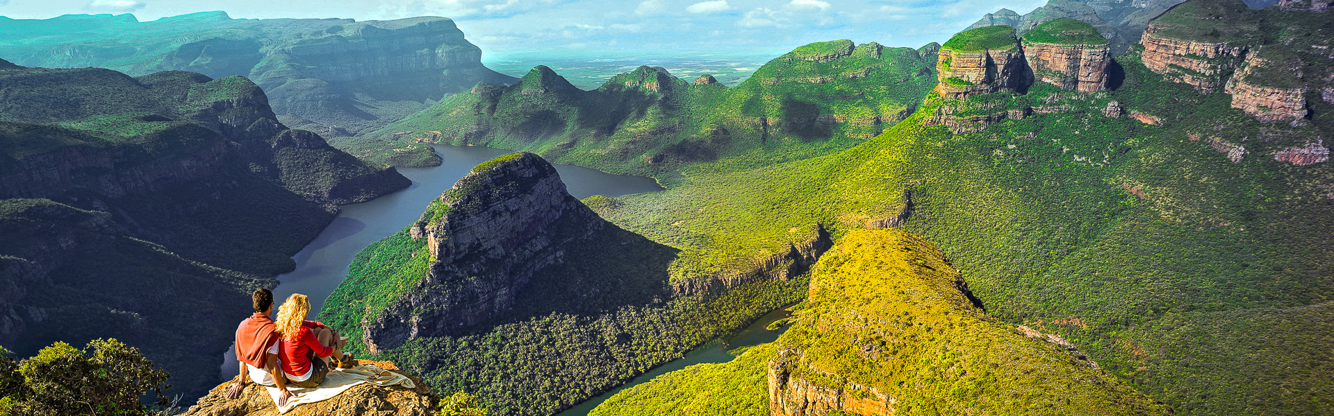 Paar beim Ausblick auf den Blyde River Canyon |  Chamleon