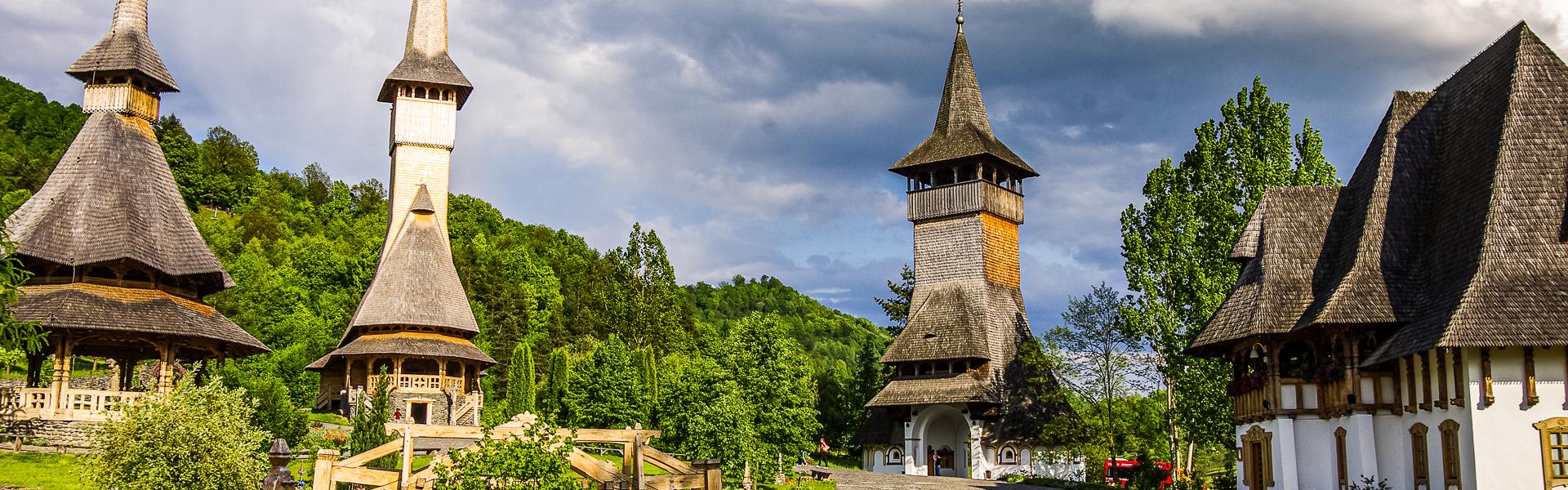 Holzkirchen im Kloster Barsana |  Igor Dymov, iStockphoto.com / Chamleon