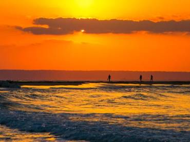 Sundowner am Inhambane Beach
