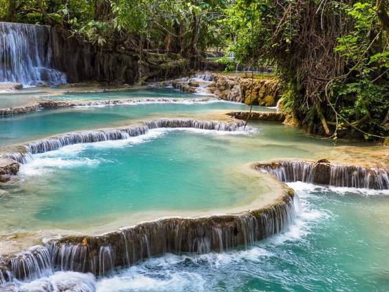 Kuangsi Wasserfall |  Monika Tomio Bchel / Chamleon