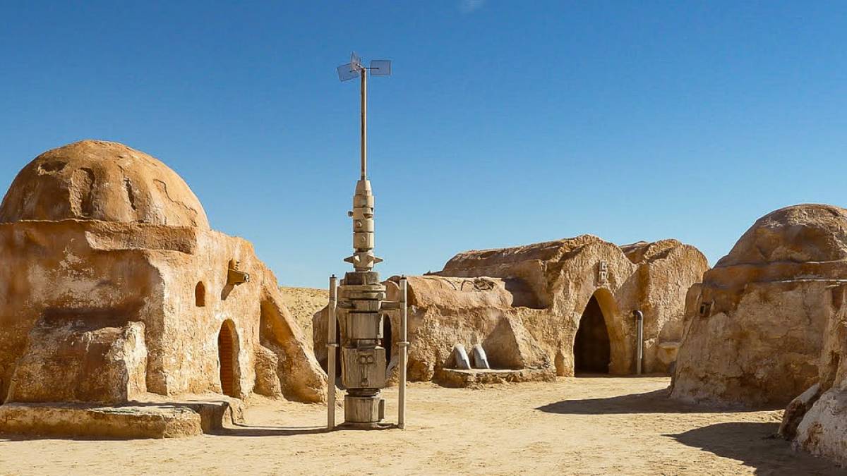 Star Wars Filmset am Rande der Sahara | © ATTA Tunisia / Chamäleon Star Wars Filmset am Rande der Sahara | © ATTA Tunisia / Chamäleon