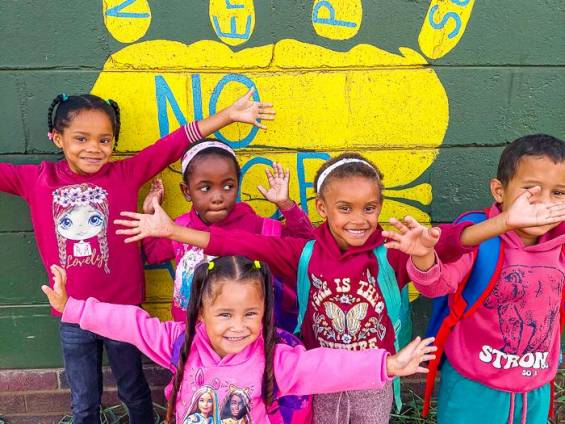 Fr?hliche Vorschulkinder |  Kids Haven Walvis Bay / Chamleon