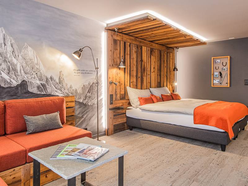 Hotel Basecamp Zimmer |  Michael Portmann, Hotel Basecamp / Chamleon
