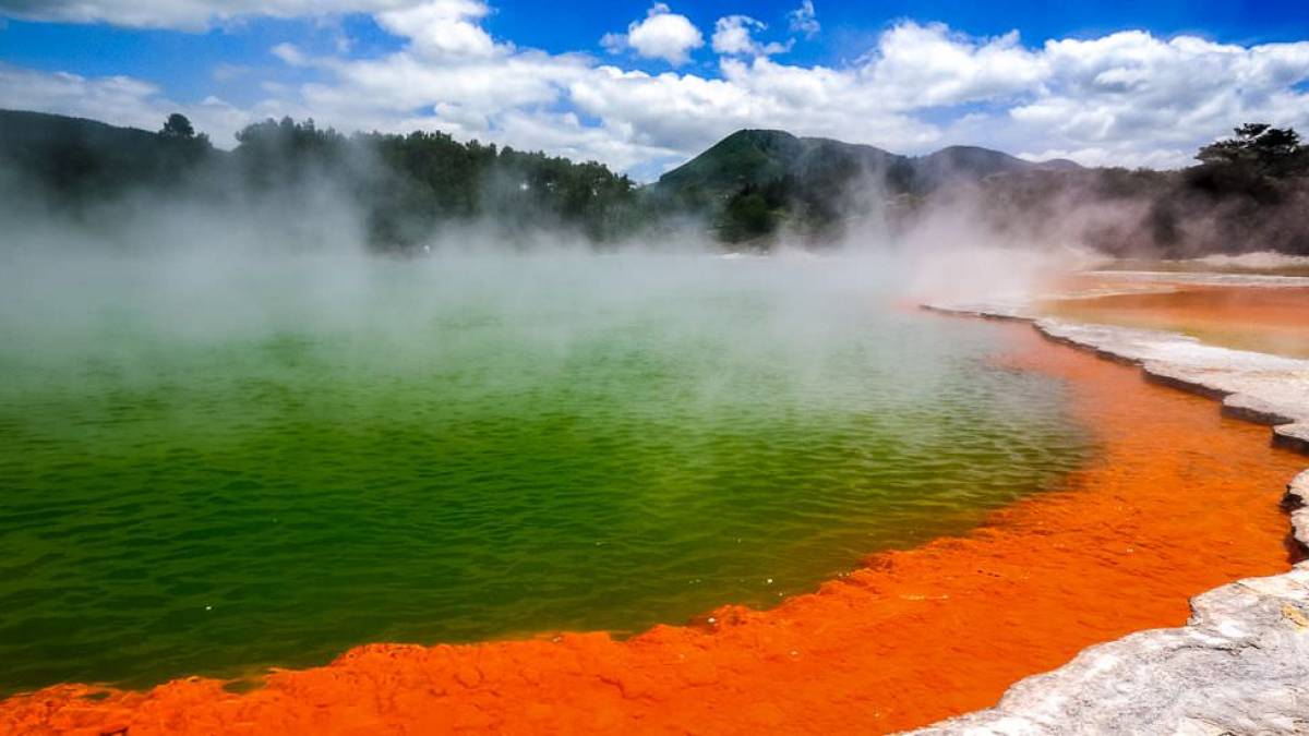 Wai-O-Tapu, Thermal-Wunderland in Rotura | © Repox, iStockphoto.com / Chamäleon Wai-O-Tapu, Thermal-Wunderland in Rotura | © Repox, iStockphoto.com / Chamäleon