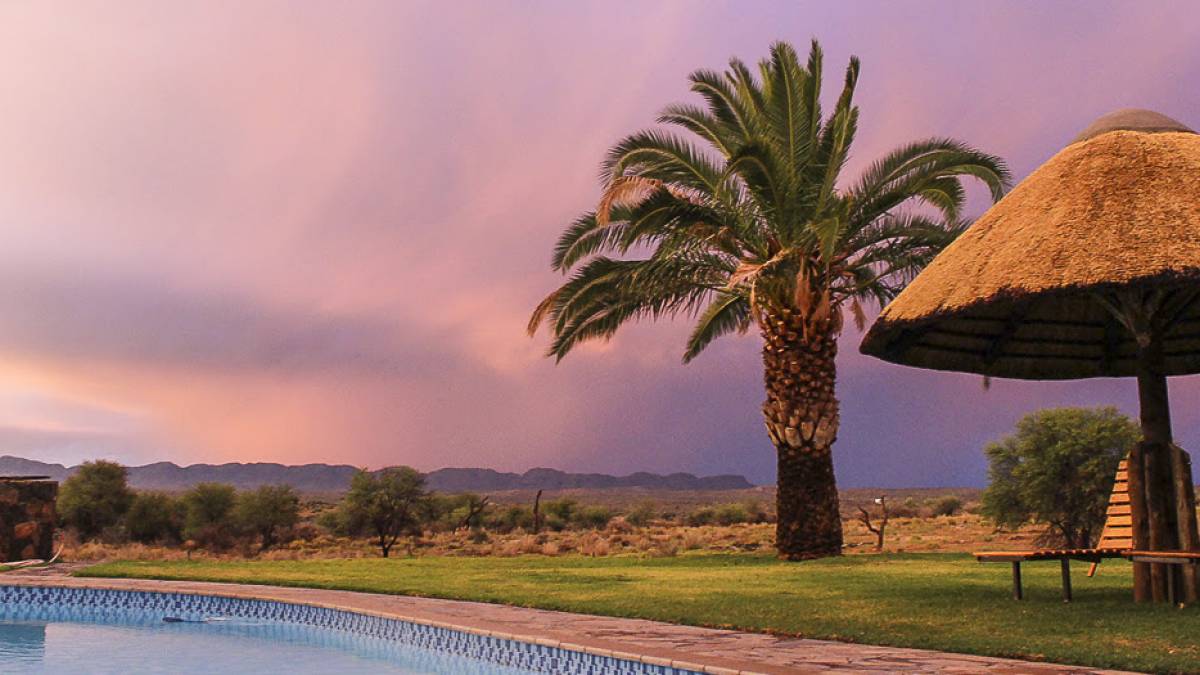 Poolbereich | © Auas Safari Lodge / Chamäleon Poolbereich | © Auas Safari Lodge / Chamäleon