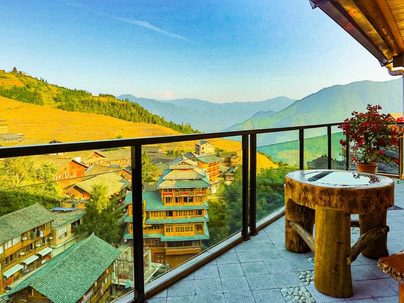 Gstehaus Longji Ridge Inn |  Longji Ridge Inn / Chamleon