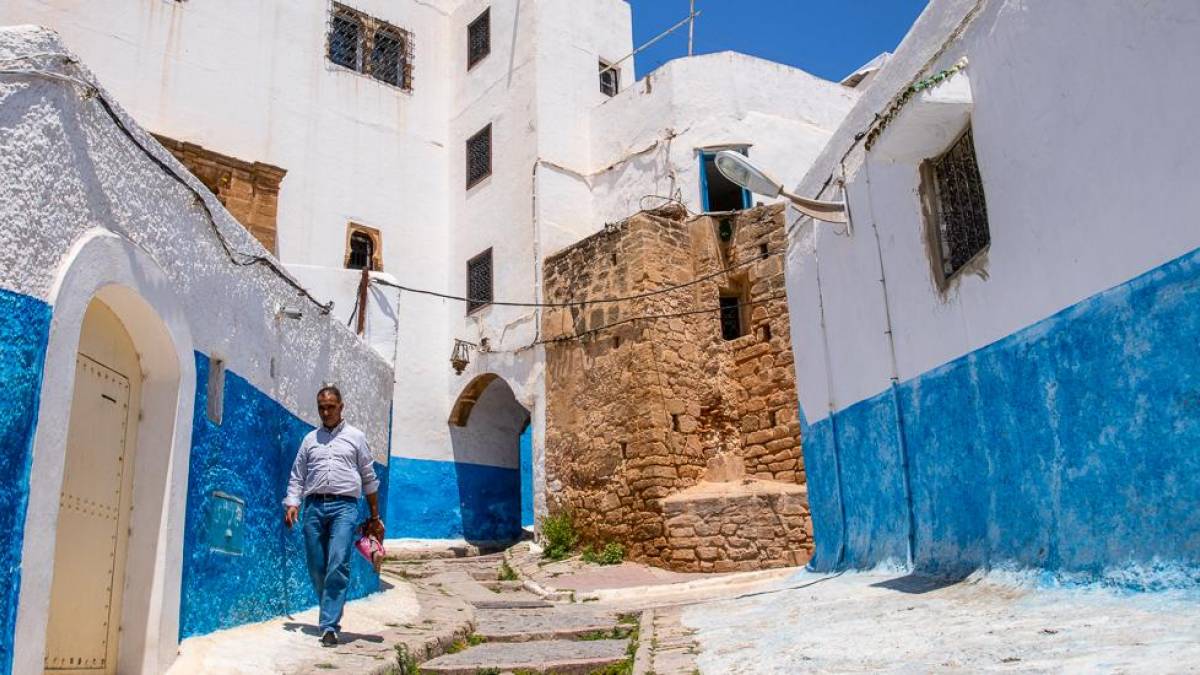 Gasse in Rabat | © Reiner Harscher / Chamäleon Gasse in Rabat | © Reiner Harscher / Chamäleon