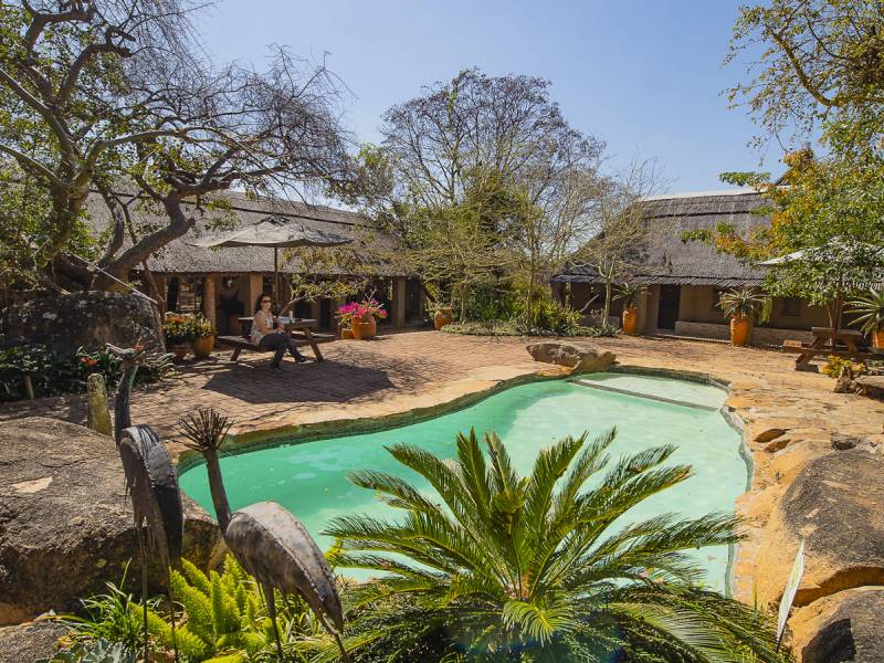 Pool |  Hermits Peak Guest Lodge / Chamleon
