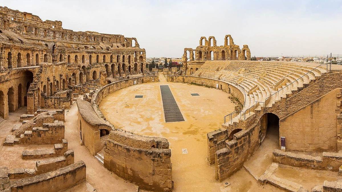 Amphitheater von El Djem | © Pixi0815, Pixabay / Chamäleon Amphitheater von El Djem | © Pixi0815, Pixabay / Chamäleon