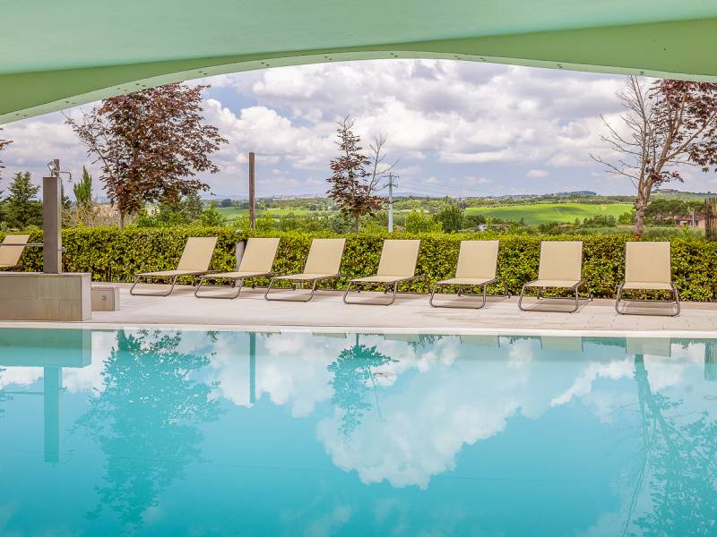 Pool |  Martino Dini, Precise House Montaperti Siena / Chamleon