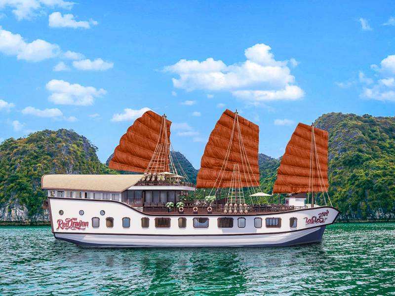 Dschunke Red Dragon |  Dschunke Red Dragon / Chamleon