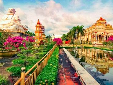 Tempel in Saigon