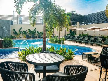 Pool |  Carlos Perez, Nadai Confort Hotel & Spa / Chamleon