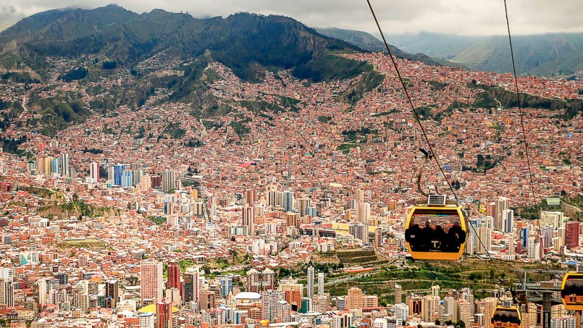 Seilbahn La Paz | © Snowscat, Unslpash / Chamäleon Seilbahn La Paz | © Snowscat, Unslpash / Chamäleon