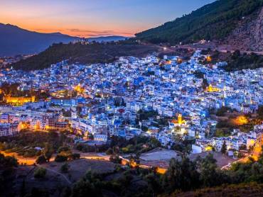 Blick auf Chefchaouen