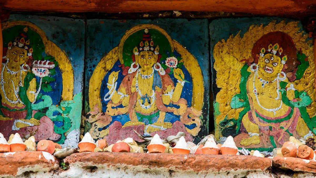 Detail am Chendebji Chorten | © Kai-Uwe Kuechler / Chamäleon Detail am Chendebji Chorten | © Kai-Uwe Kuechler / Chamäleon