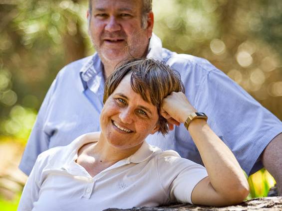 Maika und Volker |  Retreat at Waterfall Valley, Chamleon
