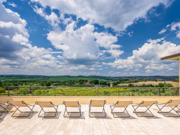 Terrasse |  Martino Dini, Precise House Montaperti Siena / Chamleon