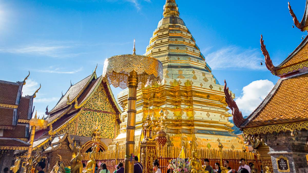 Tempelanlage in Chiang Mai | © Nirut Phengjaiwong, Pixabay / Chamäleon Tempelanlage in Chiang Mai | © Nirut Phengjaiwong, Pixabay / Chamäleon