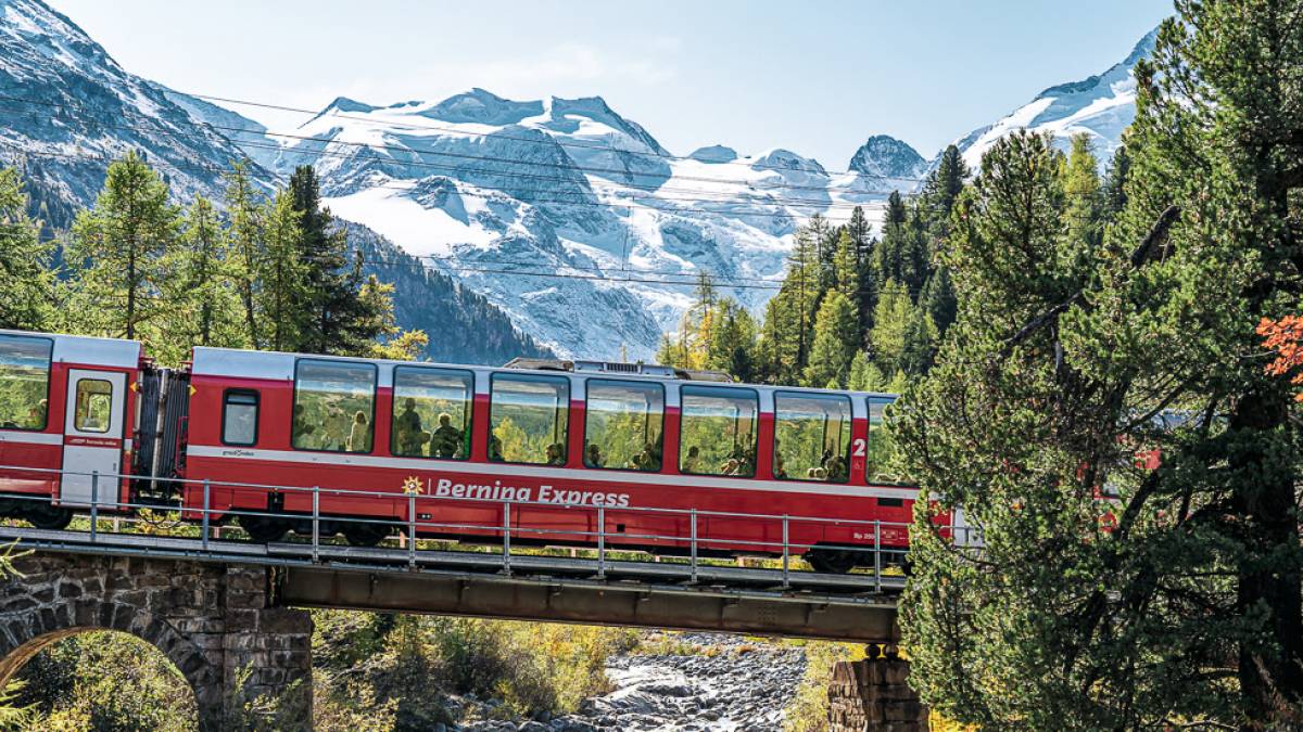 Bernina Express |  Andre Meier, Schweiz Tourismus / Chamleon