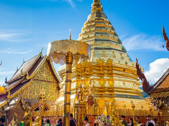 Tempelanlage in Chiang Mai |  Nirut Phengjaiwong, Pixabay / Chamleon