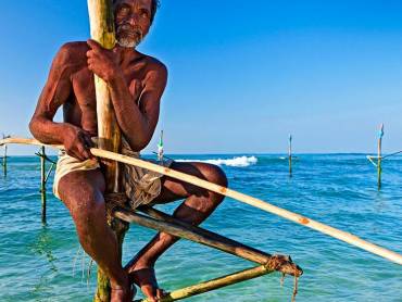 Stelzenfischer in Sri Lanka |  iStockphoto / Chamleon
