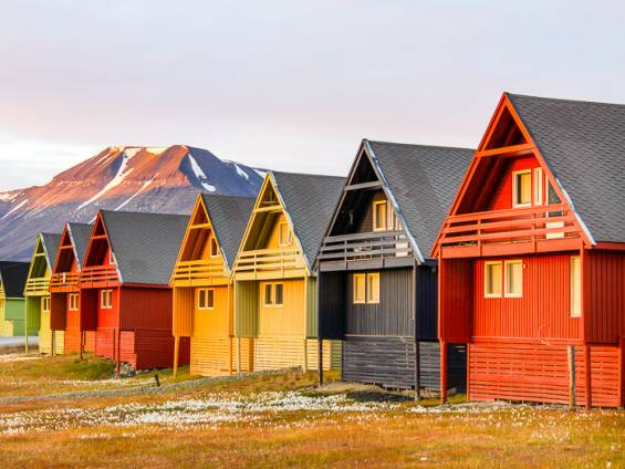 Longyearbyen auf Svalbard |  Frank Andreassen, www.nordnorge.com / Chamleon