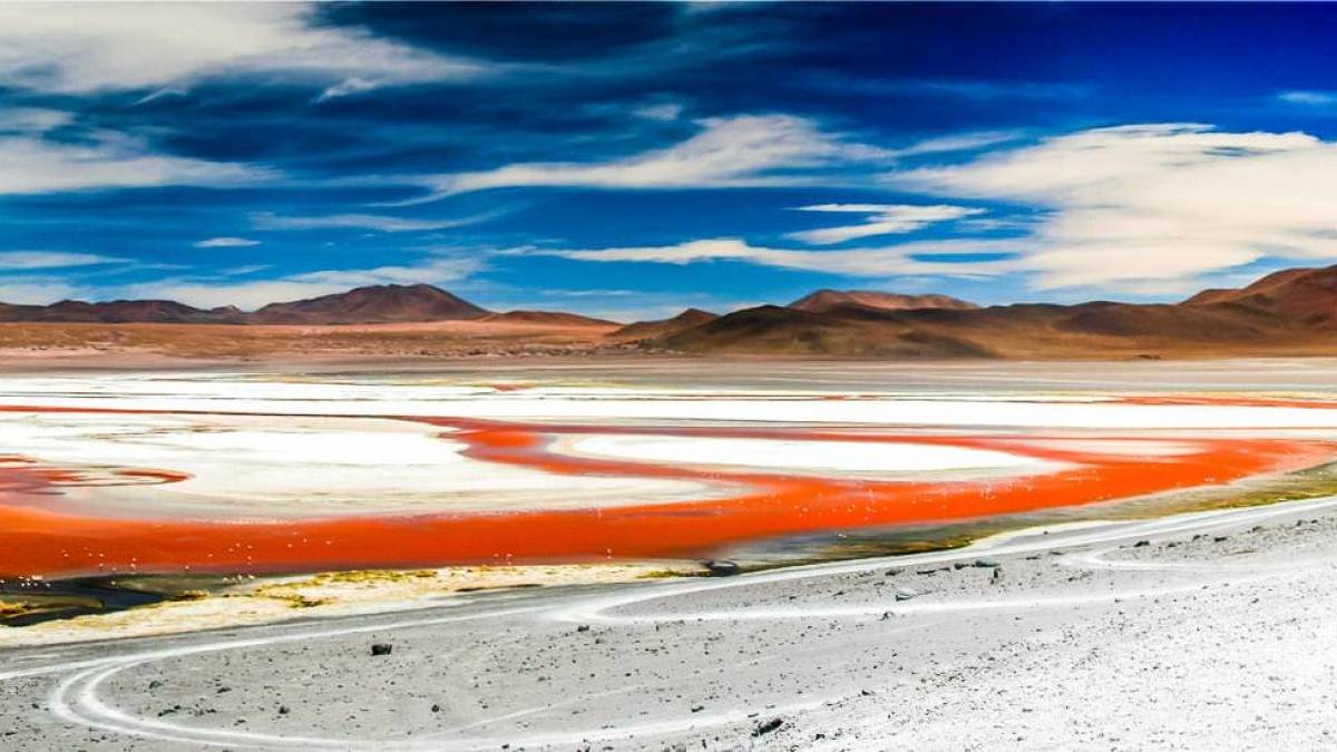 Laguna Colorada im bolivianischen Altiplano | © Dirk Stamm / Chamäleon Laguna Colorada im bolivianischen Altiplano | © Dirk Stamm / Chamäleon