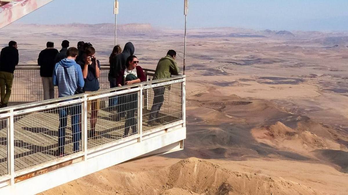 Mitzpe Ramon Ausblick | © Alexandra Jabs / Chamäleon Mitzpe Ramon Ausblick | © Alexandra Jabs / Chamäleon