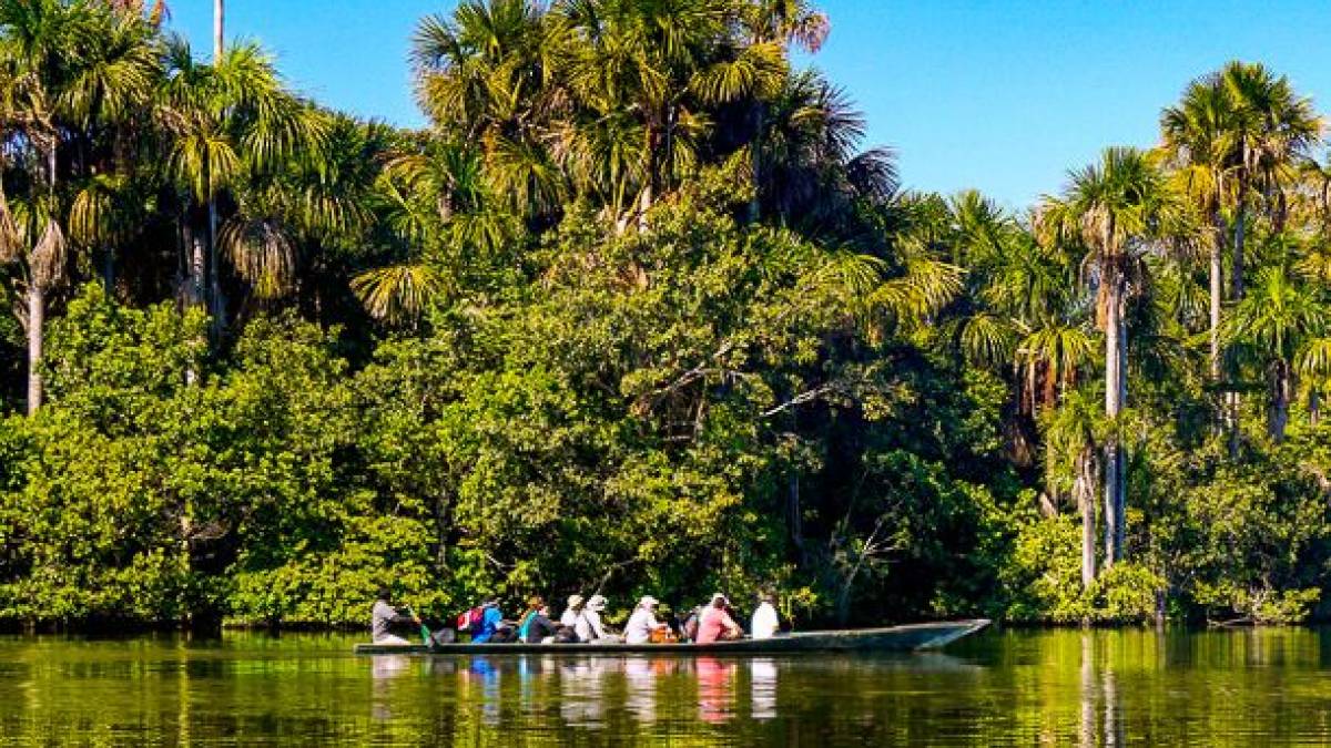 Bootsfahrt im Tambopata-Naturreservat | © Luisa Mentz / Chamäleon