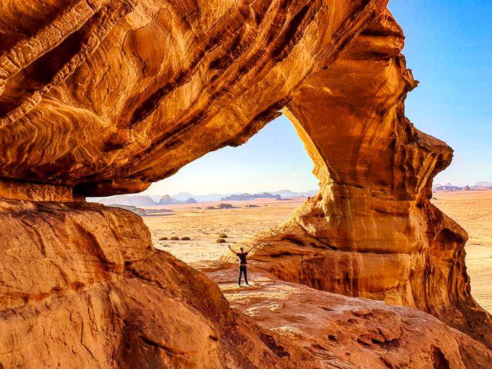 Felsentor im Wadi Rum |  Lior Dahan, Unsplash / Chamleon