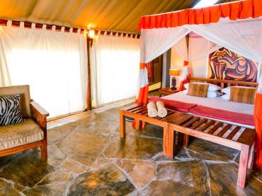 Selous Kulinda Camp |  Andrew Morganf, Selous Kulinda Camp / Chamleon